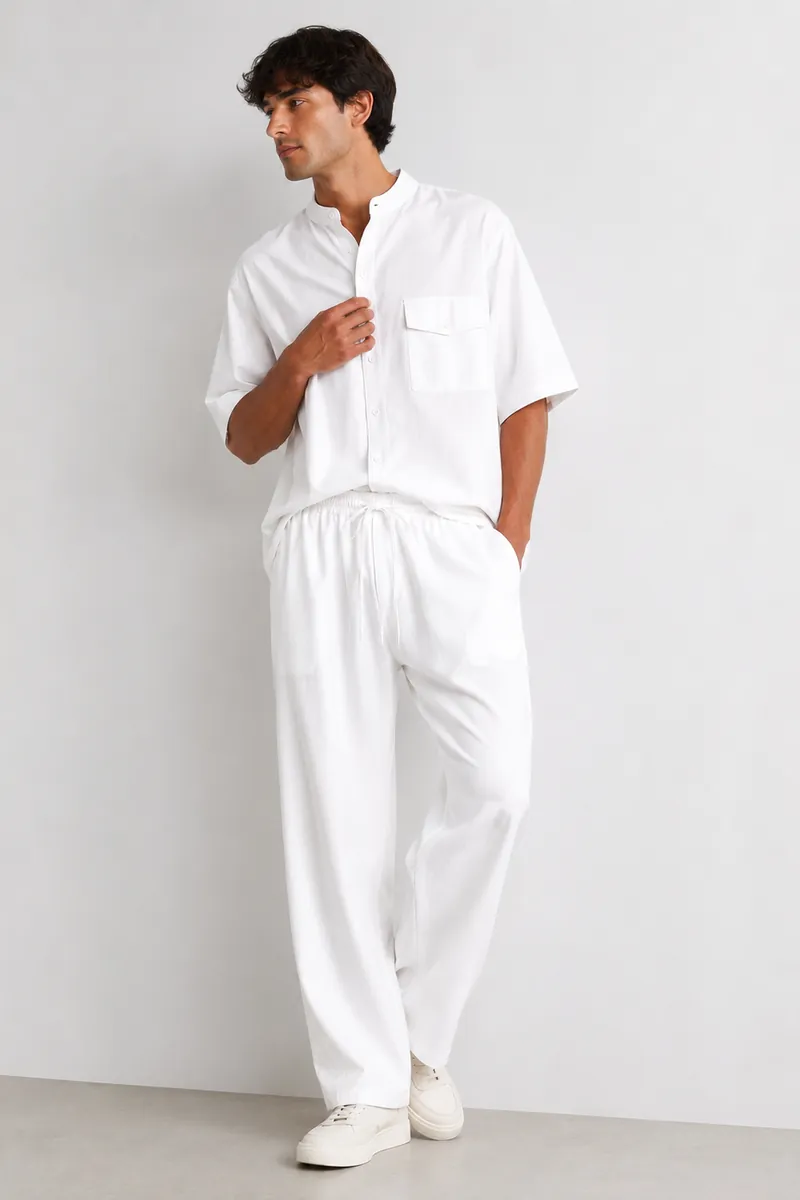 Set lino bianco ottico